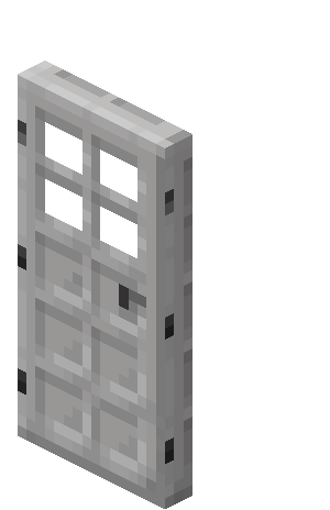 Iron Door — representative authorized Minecraft asset
