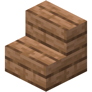 Jungle Stairs — representative authorized Minecraft asset