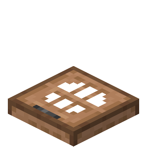 Jungle Trapdoor — representative authorized Minecraft asset