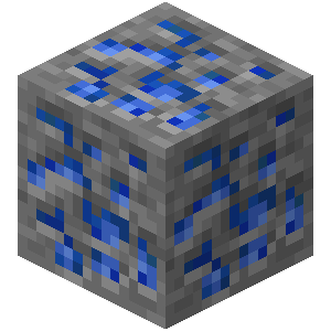 Lapis Lazuli Ore — representative authorized Minecraft asset
