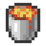 Lava Bucket — representative authorized Minecraft asset