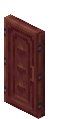Mangrove Door — representative authorized Minecraft asset