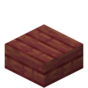 Mangrove Slab — representative authorized Minecraft asset