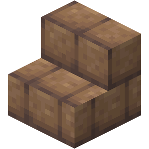 Mud Brick Stairs — representative authorized Minecraft asset