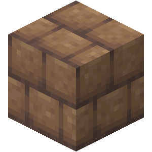 Mud Bricks — representative authorized Minecraft asset