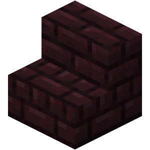 Nether Brick Stairs — representative authorized Minecraft asset