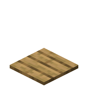Oak Pressure Plate — representative authorized Minecraft asset