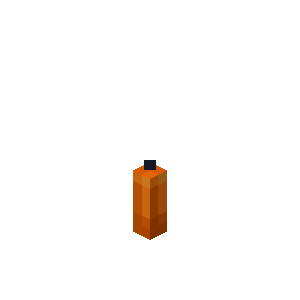Orange Candle — representative authorized Minecraft asset