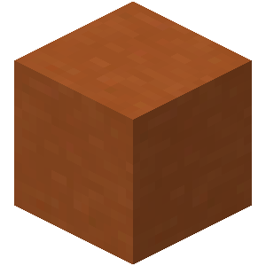 Orange Terracotta — representative authorized Minecraft asset