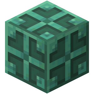 Oxidized Copper Bulb — representative authorized Minecraft asset