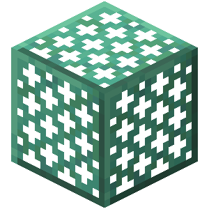 Oxidized Copper Grate — representative authorized Minecraft asset