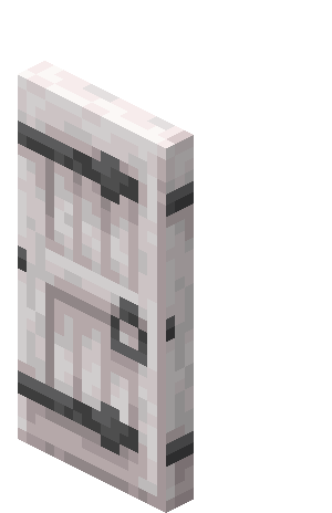 Pale Oak Door — representative authorized Minecraft asset