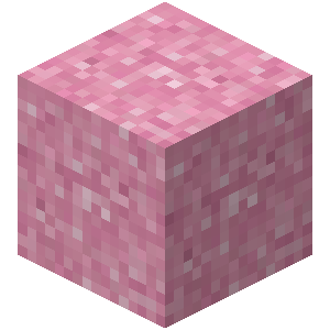 Pink Concrete Powder — representative authorized Minecraft asset