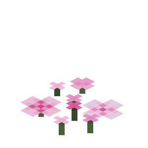 Pink Petals — representative authorized Minecraft asset