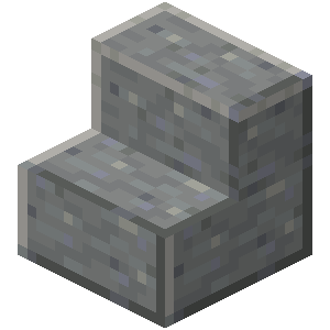 Polished Andesite Stairs — representative authorized Minecraft asset