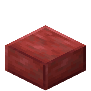Polished Cinnabar Slab — representative authorized Minecraft asset