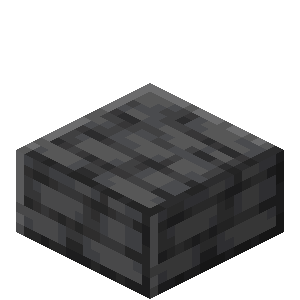 Polished Deepslate Slab — representative authorized Minecraft asset