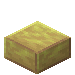 Polished Sulfur Slab — representative authorized Minecraft asset