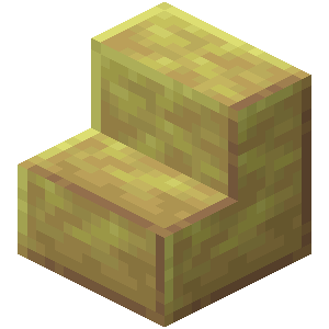 Polished Sulfur Stairs — representative authorized Minecraft asset