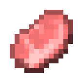 Raw Porkchop — representative authorized Minecraft asset
