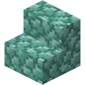 Prismarine Stairs — representative authorized Minecraft asset