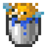 Bucket of Pufferfish — representative authorized Minecraft asset