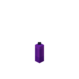 Purple Candle — representative authorized Minecraft asset