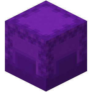Purple Shulker Box — representative authorized Minecraft asset