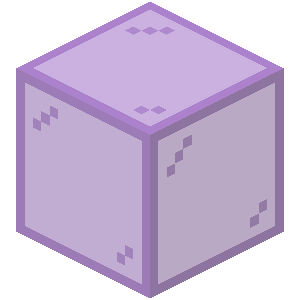 Purple Stained Glass — representative authorized Minecraft asset
