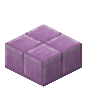 Purpur Slab — representative authorized Minecraft asset