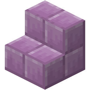 Purpur Stairs — representative authorized Minecraft asset