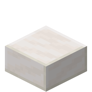 Quartz Slab — representative authorized Minecraft asset