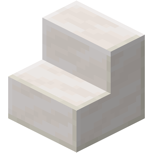 Quartz Stairs — representative authorized Minecraft asset