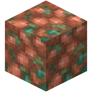 Block of Raw Copper — representative authorized Minecraft asset