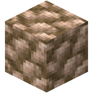 Block of Raw Iron — representative authorized Minecraft asset
