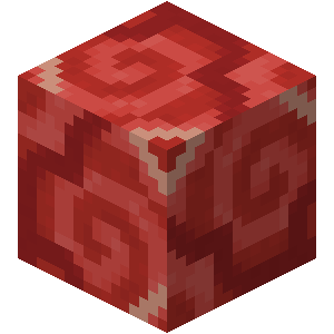 Red Glazed Terracotta — representative authorized Minecraft asset