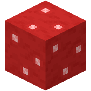 Red Mushroom Block — representative authorized Minecraft asset