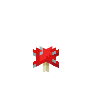 Red Mushroom — representative authorized Minecraft asset