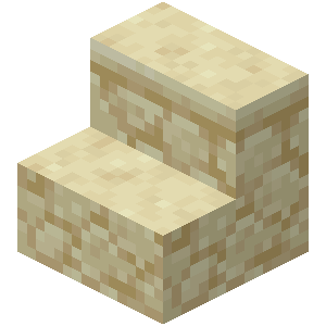 Sandstone Stairs — representative authorized Minecraft asset