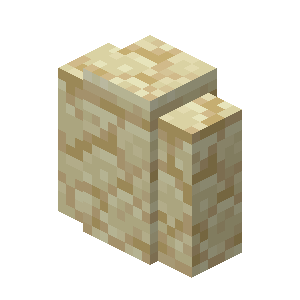 Sandstone Wall — representative authorized Minecraft asset