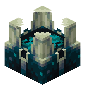 Sculk Shrieker — representative authorized Minecraft asset