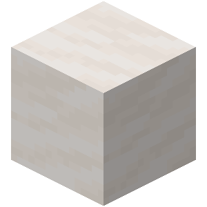 Smooth Quartz Block — representative authorized Minecraft asset