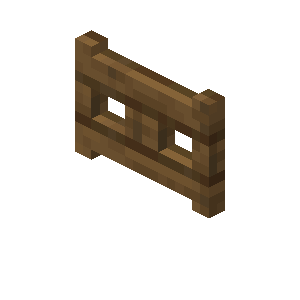Spruce Fence Gate — representative authorized Minecraft asset