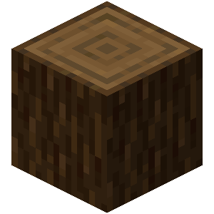 Spruce Log — representative authorized Minecraft asset