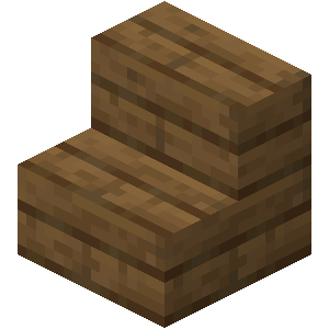 Spruce Wood Stairs — representative authorized Minecraft asset