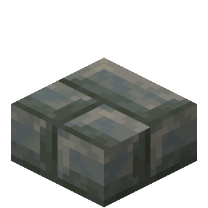 Tuff Brick Slab — representative authorized Minecraft asset