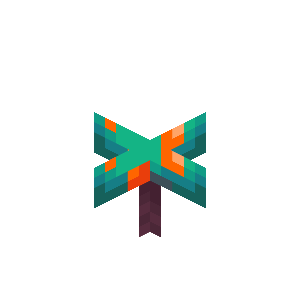 Warped Fungus — representative authorized Minecraft asset