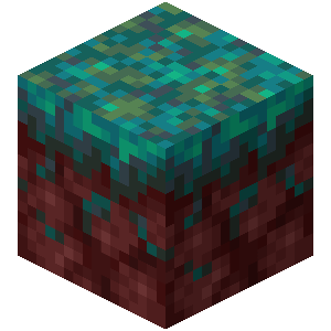 Warped Nylium — representative authorized Minecraft asset