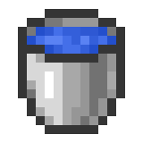 Water Bucket — representative authorized Minecraft asset