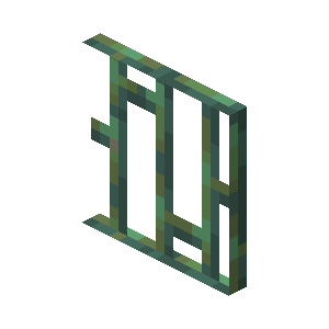 Weathered Copper Bars — representative authorized Minecraft asset
